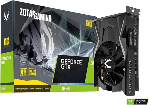 بطاقة فيديو Zotac GeForce GTX 1650 بمروحة واحدة OC in Kuwait