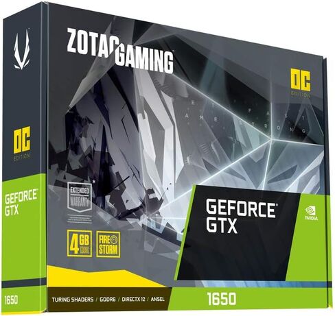 بطاقة فيديو Zotac GeForce GTX 1650 بمروحة واحدة OC in Kuwait