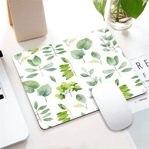 Spa Mouse Pad, Massage Stone Triplets Herbal Oil and Scent Candles Print Rectangular Mouse Pad, Non-Slip Rubber MousePads for Office Home Laptop, 9.5"x7.9"x0.12" Inch in Saudi Arabia