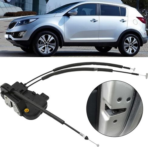 Front Left Driver Door Lock Latch Actuator 81310-3S010 813103S010 Replacement for KIA Sportage 2011 2012 2013 2014 2015 2016 in Saudi Arabia