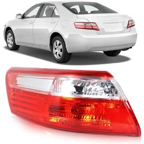 WFLNHB LH Tail Light Replacement for 2007 2008 2009 Toyota Camry Rear Outer Tail Light Taillamp Assembly Driver Side