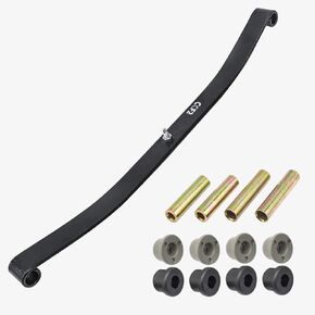 Standard/Heavy Duty Front Leaf Spring with Bushing and Sleeve Kit for Club Car DS & Precedent Golf Carts 1012030 103628801