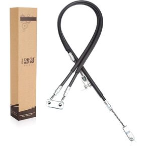 10L0L Brake Cable Set Passenger and Driver Side Fits EZGO (94+) TXT or Medalist Golf Cart Replaces 70969-G03