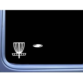 Disc Golf Plain L771 8 inch Sticker Putter Driver Basket Decal