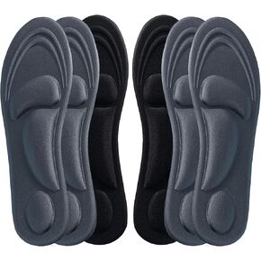 Arch Support Inserts Shoe Insole - 10D Memory Foam Sponge Insole, Profoot Plantar Fasciitis Insoles for Men, Relieve Flat Feet, High Arch, Breathable Sweat-Absorbing Super Soft[M:7-11/W:8.5-12] 3pcs in Kuwait