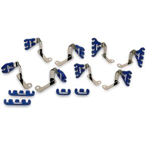 Moroso 72175 Wire Loom Kit for Big Block Chevy in Blue
