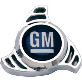 Proform 141-327 Chrome Air Cleaner Wing Nut with Large Hi-Tech GM Logo for 1/4-20" Thread