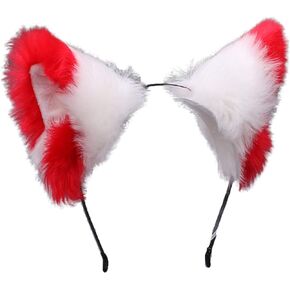 Girl Women Cat Ears Headband Cosplay Hairband Fluffy Cute Party Headwear