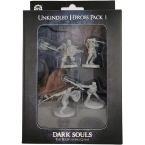Steamforged Games Dark Souls The Role Playing Game: Unkindled Heroes Pack 1 Miniatures & Stat Cards