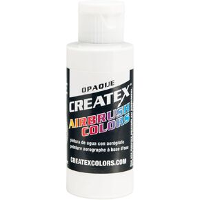 Createx Airbrush Paint, Opaque White, 4 oz (5212-4)