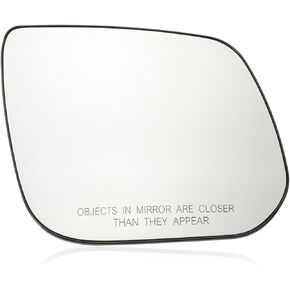 Passenger Side Mirror Glass Fit for 2015-2022 Colorado Canyon, Right Heated Convex View Mirror Glass w/Holder Replace ‎23191161