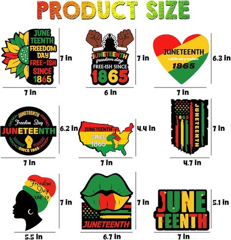 30 قطعة من زخارف الدوامات المعلقة من Juneteenth، تاريخ أسود، شهر أسود، مهرجان أمريكي أفريقي، يوم الاستقلال، يوم الحرية، علامة وطنية لمستلزمات ديكورات الحفلات in Kuwait