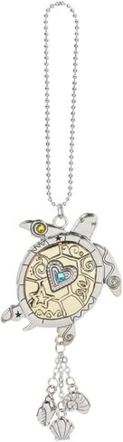 Ganz Silver/Gold Sea Turtle Hanging Charm Ornament ~ Perfect for Car or Home in Saudi Arabia