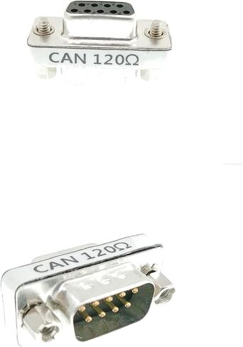 DB9 Connector with Accuracy of one Thousandth 120ohm Terminal Resistance DB9 Female to Male for CAN PIN2 and PIN7（5packs） in Saudi Arabia
