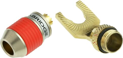 Mediabridge™ Ultra Series Fast-Lock 45° Spade Plugs - 6 Pair Per Package - (Part# SPC-ST2-6 ) in Saudi Arabia