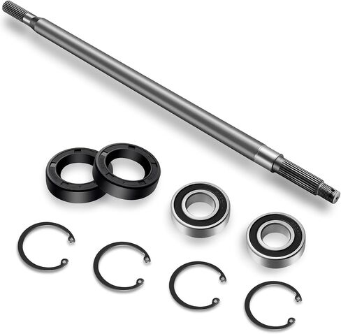 Golf Cart Rear Axle Shaft with Bearing Seal Kit Driver Side or Passenger Side Compatible with EZGO Electric Models 1994-2013 OEM 20377G11 Replacement Parts Accessories in Saudi Arabia