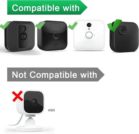 لوحة شمسية iTODOS لـ Blink Outdoor 4 (الجيل الرابع)/(الجيل الثالث) وBlink XT XT2، كابل شحن طاقة خارجي بطول 11.8 قدم وحامل قابل للتعديل، سبائك ألومنيوم مقاومة للطقس قوية ومضادة للشيخوخة in Kuwait