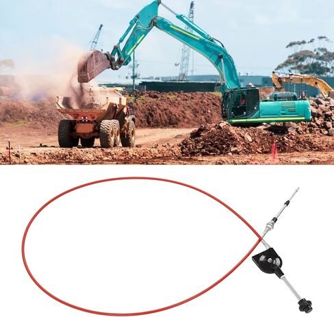 Manual Throttle Cable Excavator Controller Throttle Cable Assembly for Sprinkler Truck Truck Excavator in Saudi Arabia