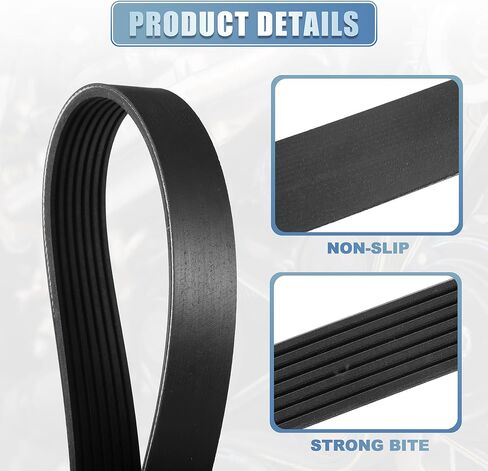 ACROPIX Car Serpentine Belt Fit for Dodge Dakota 3.9L 2000-2003 No.53010304 - Pack of 1 in Saudi Arabia