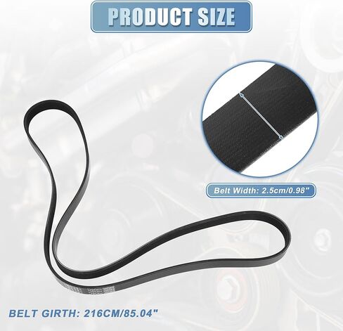 ACROPIX Car Serpentine Belt Fit for Dodge Dakota 3.9L 2000-2003 No.53010304 - Pack of 1 in Saudi Arabia