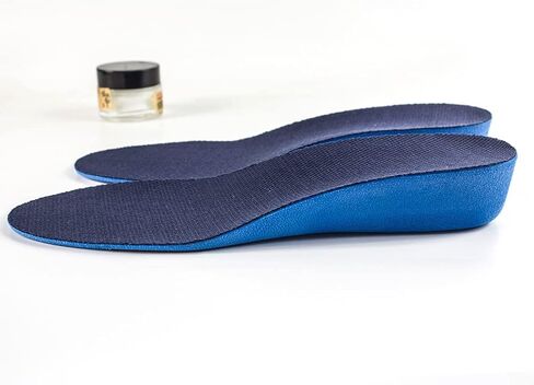 Height Increase Insoles Height Increasing Inserts PU Heel Lifts Elevator Insoles for Men Women Shoes 2.3CM in Saudi Arabia