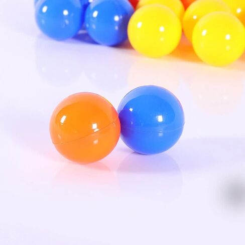 50pcs Mini Ball Plastic Raffle Drawing Balls Table Tennis Balls Sphere Game Balls for Entertainment Game Advertising 3cm in Saudi Arabia