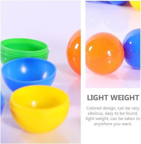 50pcs Mini Ball Plastic Raffle Drawing Balls Table Tennis Balls Sphere Game Balls for Entertainment Game Advertising 3cm in Saudi Arabia