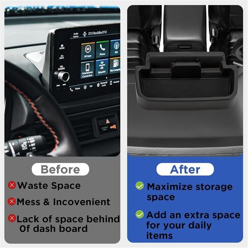 Carwiner Center Console Organizer for 2023-2024 Honda Pilot Accessories, Armrest Storage Organizer Tray for 2024 Honda Pilot Insert Glove Pallet Drawer Box Holder in Saudi Arabia