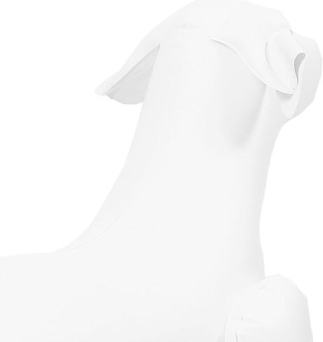 iplusmile Plastic Dog Mannequin Model Pet Clothing Display Mannequin Dog Mannequin Display Stand Sewing Dog Standing Model for Clothes Display White in Saudi Arabia