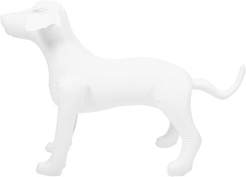 iplusmile Plastic Dog Mannequin Model Pet Clothing Display Mannequin Dog Mannequin Display Stand Sewing Dog Standing Model for Clothes Display White in Saudi Arabia