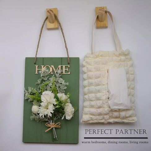 2 Pack Car Tissue Holder, Standard Size Tissue Box Holder for Car Back Seat, Hanging Tissue Bag for Travel Napkin Holder Camping Toilet Paper Holder- White in Saudi Arabia
