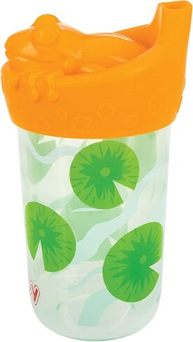 Nuby No Spill 3D Character Sippy Cup with Soft Touch Flo Silicone Top, 12 Ounce, Shark in Saudi Arabia