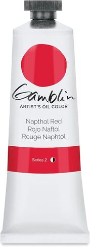Gamblin Artist Oils Napthol Red 37ml in Saudi Arabia