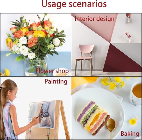 2 Set Color Mixing Guides, Plus Creative Color Wheel with Color Sectors Showing Relationships Between Colors(2 Sizes) in Kuwait