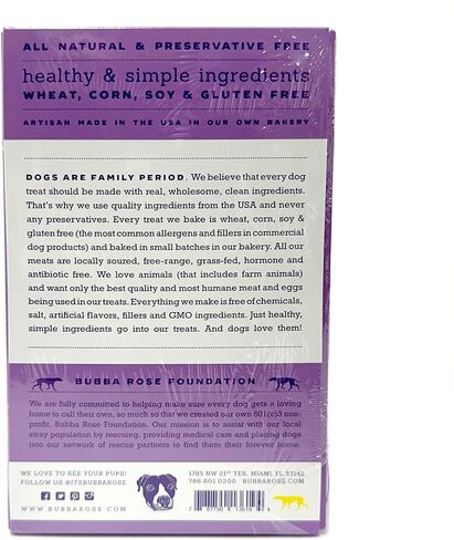 Bubba Rose Biscuit Company: Decorated Feel Better Soon Dog Treats - Crunchy Biscuit - Natural Get Well Gourmet Dog Cookies - Pack of 4 Cookies - Made in The USA in Saudi Arabia