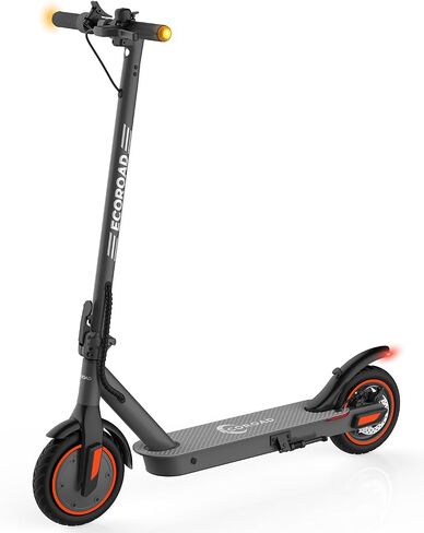 Electric Scooter EC6, 350W Motor & 19 MPH Adults Commuting Scooters, 12-15 Miles Long Range Electric Kick Scooters, 8.5" Pneumatic Tires Lightweight Foldable E-Scooter for Commuter (Gray) in Saudi Arabia