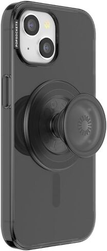 PopSockets iPhone 15 Pro Max Case with Round Phone Grip Compatible with MagSafe, Phone Case for iPhone 15 Pro Max, Wireless Charging Compatible - Aura in Saudi Arabia