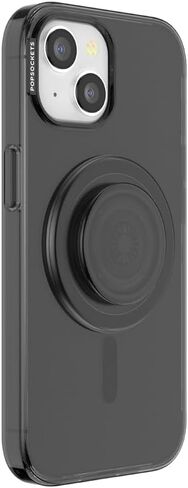 PopSockets iPhone 15 Pro Max Case with Round Phone Grip Compatible with MagSafe, Phone Case for iPhone 15 Pro Max, Wireless Charging Compatible - Aura in Saudi Arabia