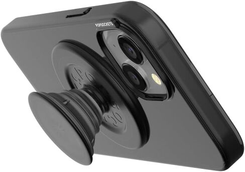 PopSockets iPhone 15 Pro Max Case with Round Phone Grip Compatible with MagSafe, Phone Case for iPhone 15 Pro Max, Wireless Charging Compatible - Aura in Saudi Arabia