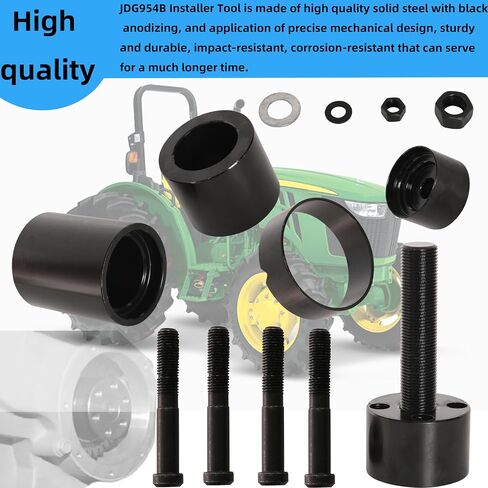 Crankshaft Gear & Front Oil Seal Installer Compatible with John Deere 1039, 4045, 6059 and 6068 Engines, Replaces OE# JDG954B in Saudi Arabia