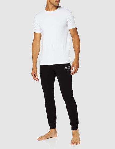 Emporio Armani Men's Thin Eagle Jogger with Cuffs in Saudi Arabia