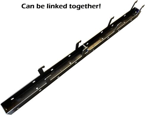 Total Control Jack Stand Wall Storage System for Jack Stands (Black Powdercoat) in Saudi Arabia