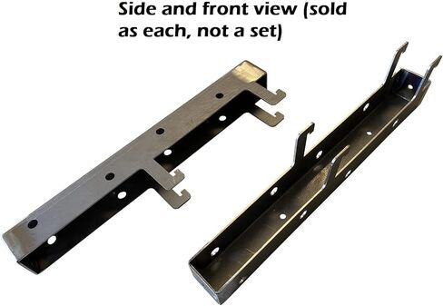 Total Control Jack Stand Wall Storage System for Jack Stands (Black Powdercoat) in Saudi Arabia