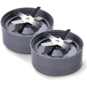 Replacement Blender Extractor Blade Cross Blade, Compatible with Nutribullet 600W and Pro 900W Series (2 Pack)