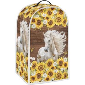 Cute Cat Blender Covers for Kitchen, Anti Fingerprint Dust Proof Stand Mixer or Coffee Maker Appliance Cover Animal Print Blender Cover with Top Handle