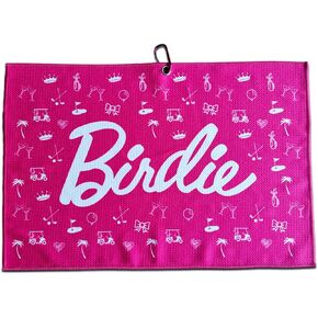 منشفة بيردي جولف - منشفة جولف من الألياف الدقيقة المضحكة، منشفة فاخرة لحقائب الجولف مع حامل مشبك، ملحقات جولف مثالية للرجال والنساء - ملحقات حقيبة الجولف - تجربة لعب الجولف | فكرة هدية عظيمة in Kuwait