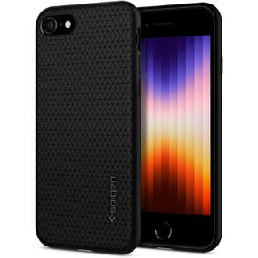 Spigen Liquid Air Armor Designed for iPhone SE 2020 Case/Designed for iPhone 8 Case (2017) / Designed for iPhone 7 Case (2016) - Black