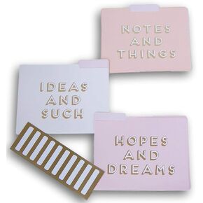 Gibson File Folders School Days 9 ct (3 of ea)