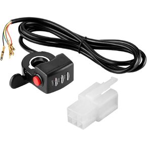 aqxreight Electric Throttles, 36V Speed Control Twist Thumb Throttle Assembly for Electric Bike