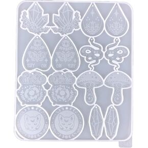 Jewelry Resin Casting Molds,Water Drop Earrings Resin Molds Silicone Jewelry Earring Molds Epoxy Resin Molds for Jewelry Making in Kuwait